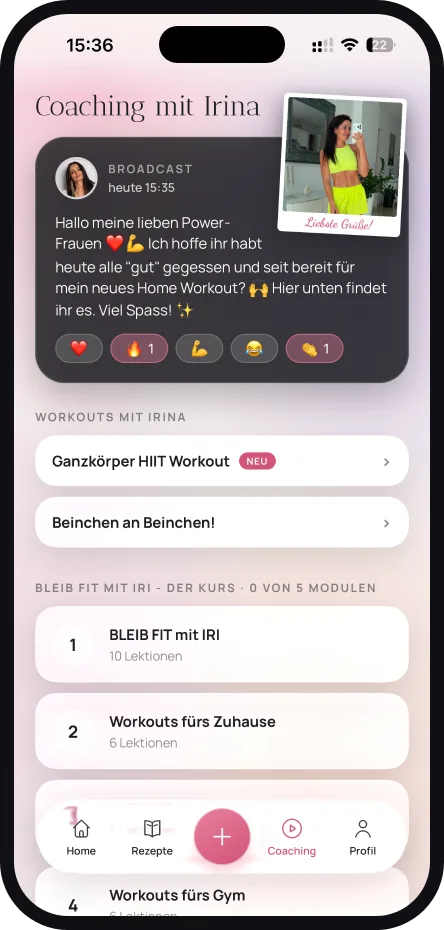 Coaching mit Irina